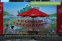 Sombrillas con Estampado de Logo