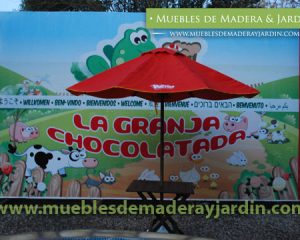 Sombrillas con Estampado de Logo