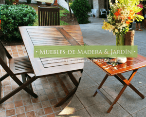 Bellas Decoraciones en Madera Jardin