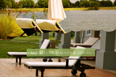 Decorar con Camastros de Madera