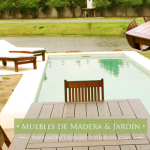 Estilo Jardin con Muebles de Madera