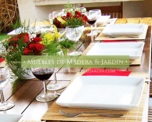 Mesas de Madera y Decoracion