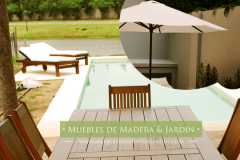 Muebles de Jardin en Madera