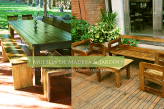 Muebles de Jardin Rusticos