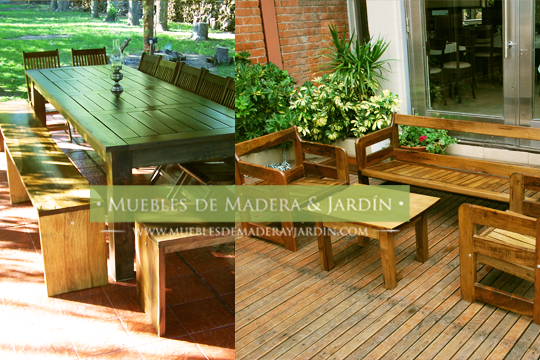 Muebles de Jardin Rusticos - El Blog de Muebles de Madera y Jardin