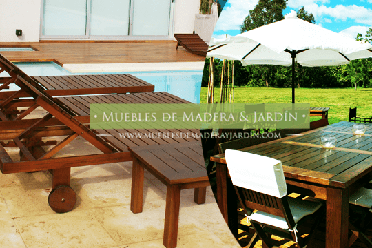 muebles de madera jardin muebles de madera jardin