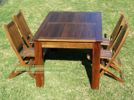 mesas chicas de madera
