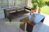 Sillon De Tres cuerpos De Madera